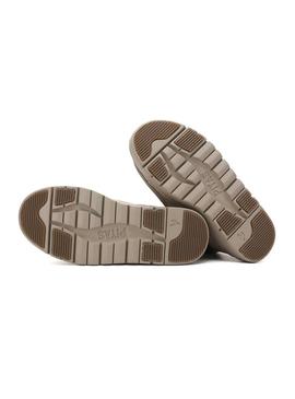 Botas Walkin Pitas Berna bege para mulheres