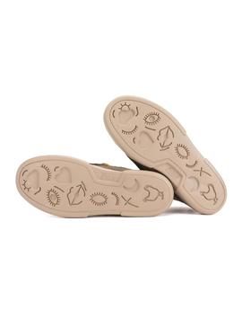 Botas Walkin Pitas Garda verde para mulher.