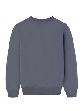 Moleton Silbon Raquete azul vintage para menino