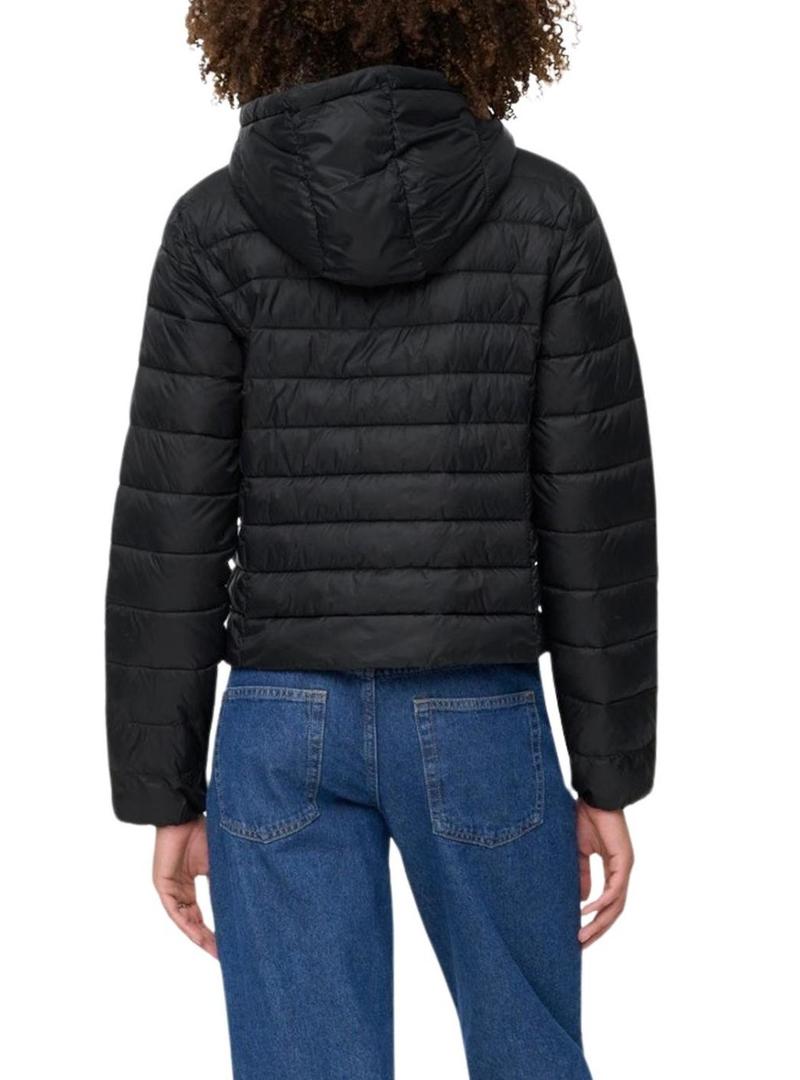 Casaco acolchoado Only Tahia preto para mulher