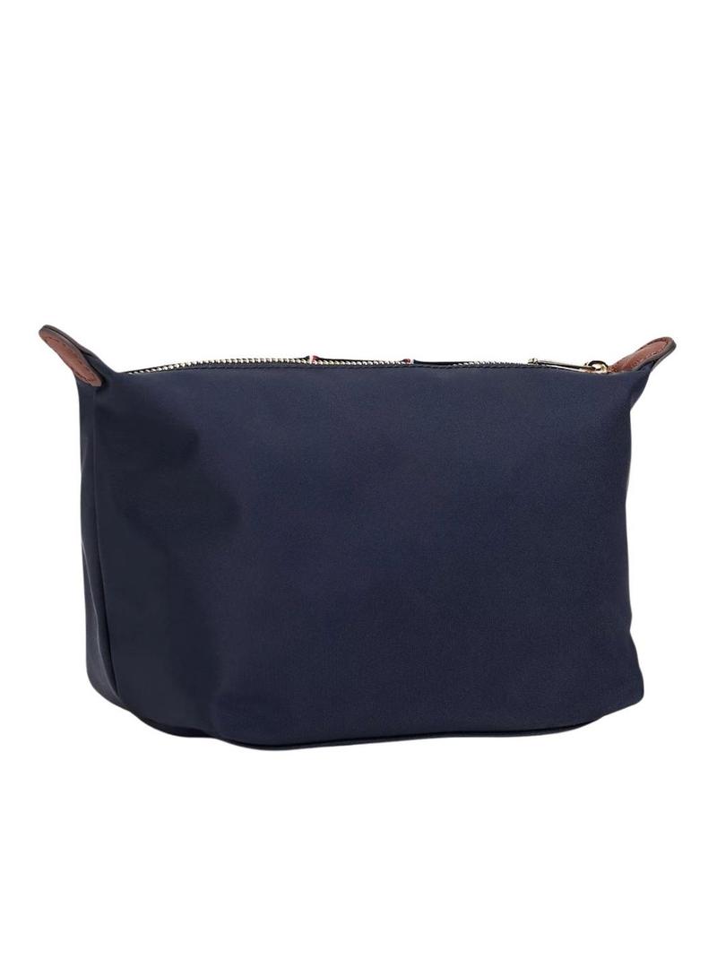 Necessaire Tommy Hilfiger Icon azul marinho para mulher.
