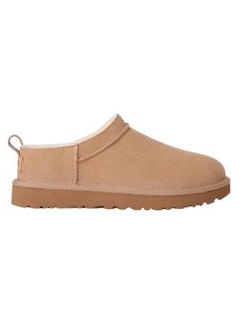 Botas UGG Classic Micro beige para mulher.