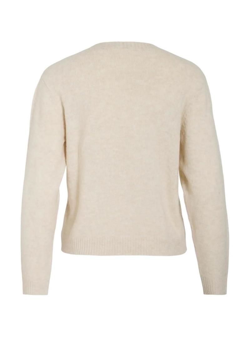 Camisola Vila Vimiraz bege para mulher