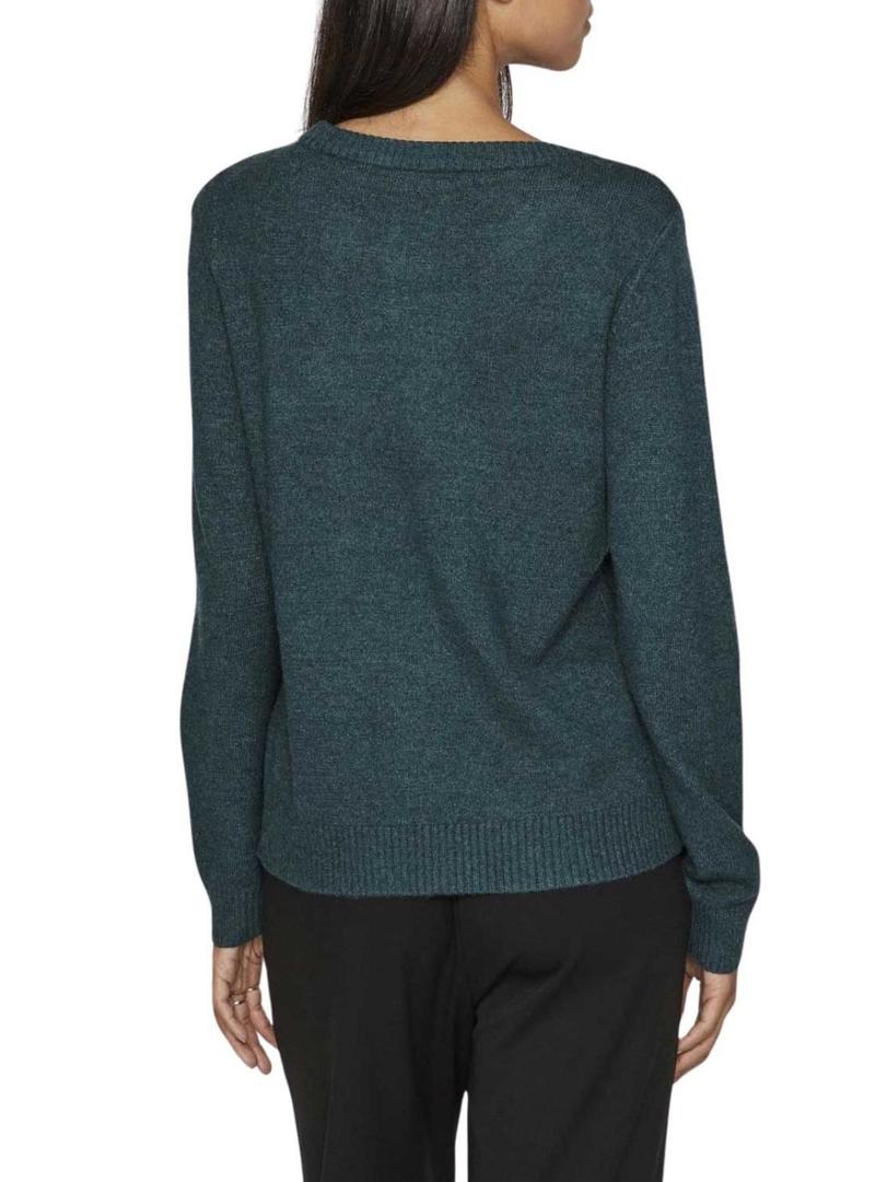 Camisola Vila Viril verde para mulher