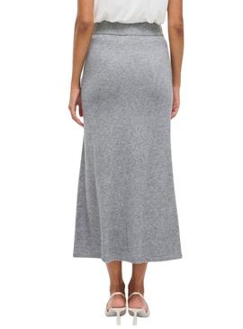 Saia Vila Viril cinza para mulher.