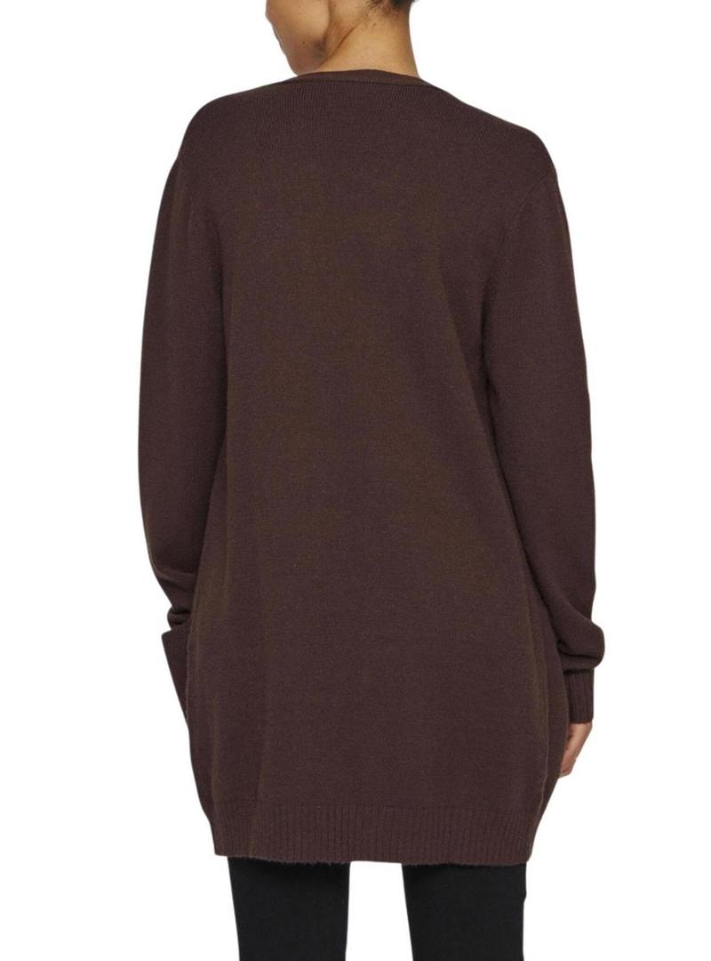 Casaco Vila Viril marrom para mulher