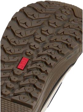 Tênis Vans Sk8-Hi Waterproof branco para homem.