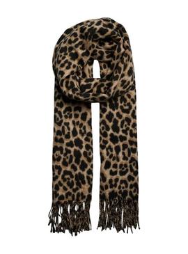 Cachecol Pieces Jeo Leopardo para mulher