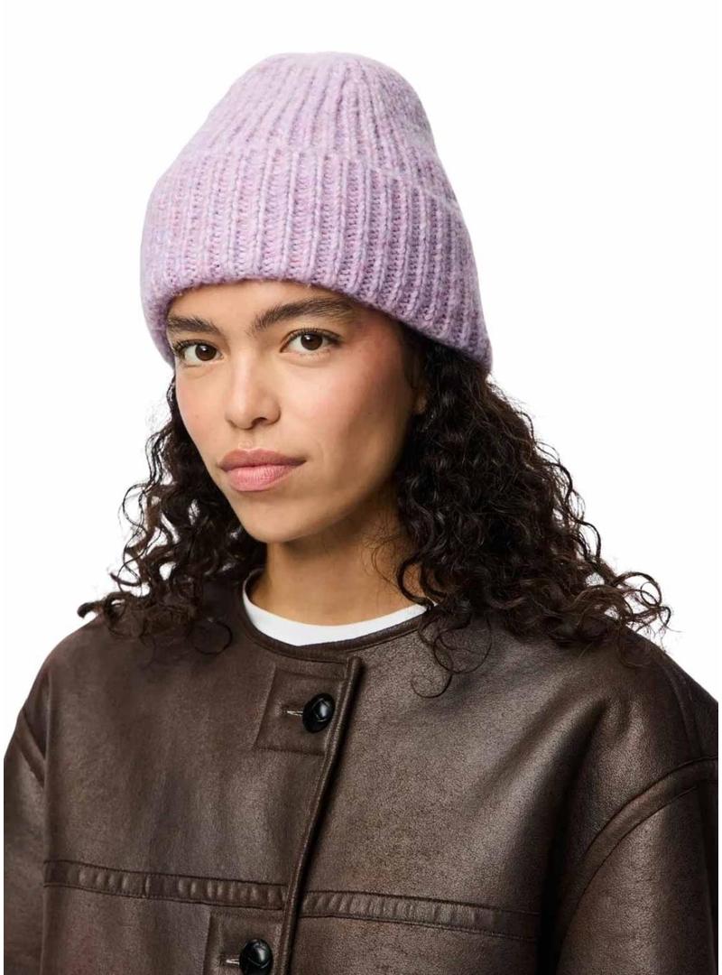 Gorro Pieces Milla rosa para mulher