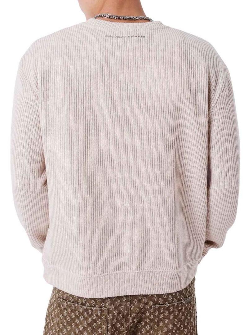 Camisola Project x Paris Polaris bege para homem.