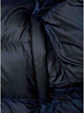 Casaco acolchoado Helly Hansen azul marinho para homem.