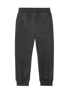 Conjunto de três peças Mayoral amarelo, cinza e preto para menino.