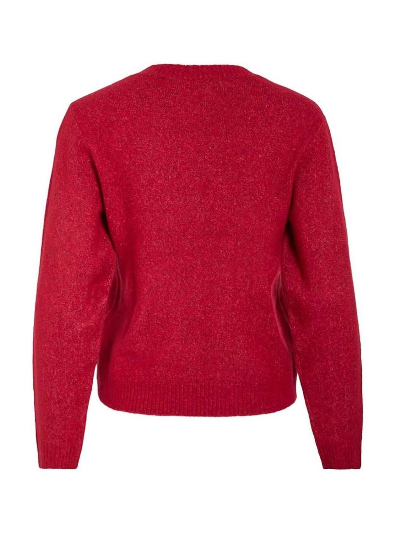 Camisola Vila Vimiraz vermelha para mulher.