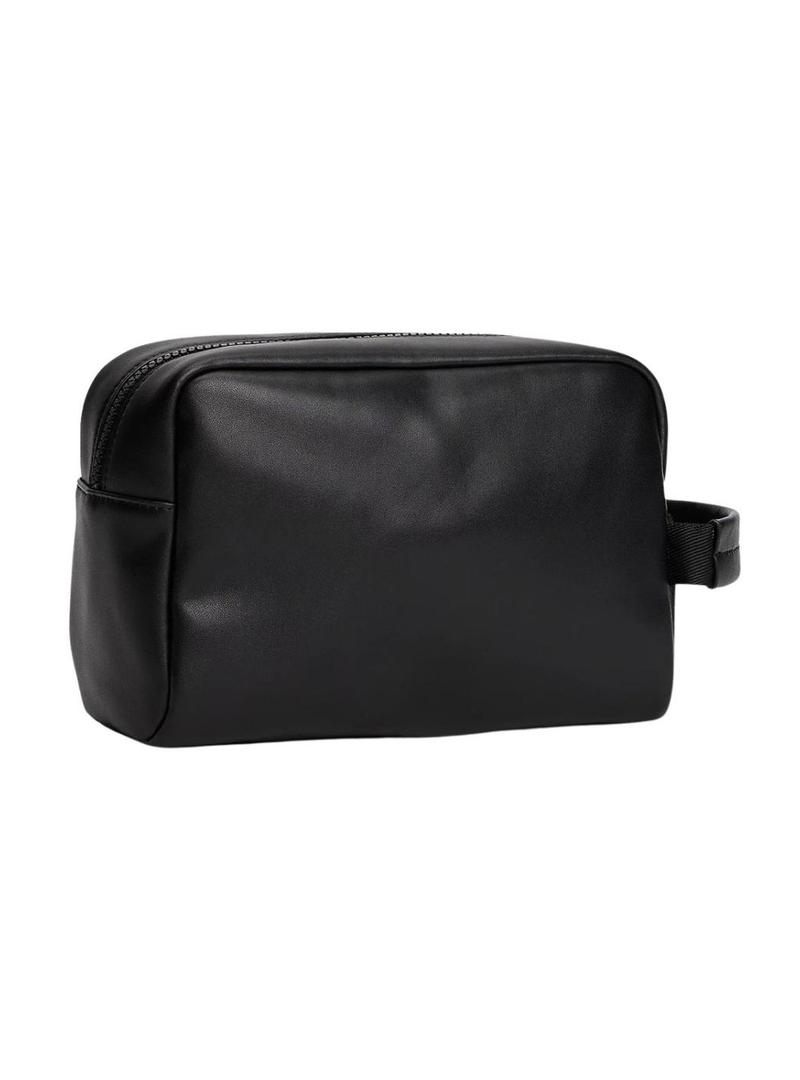 Necessaire Tommy Jeans Linear logo preto para homem
