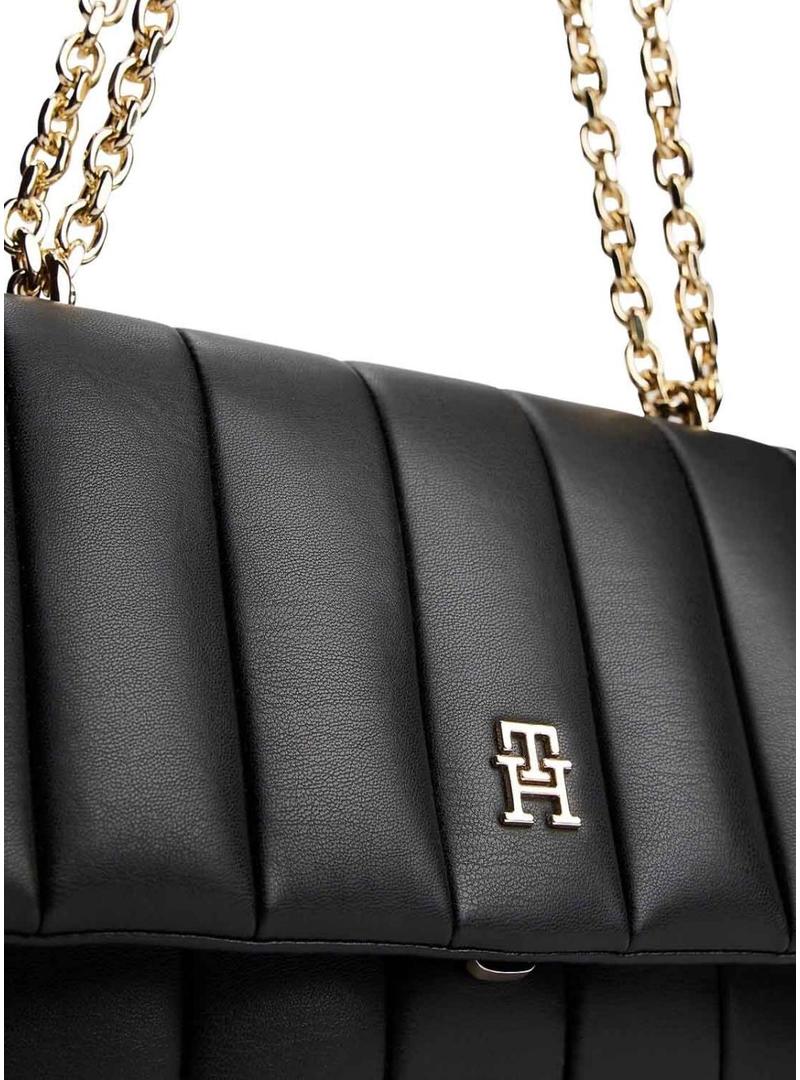 Bolsa Tommy Hilfiger Grace preta para mulher