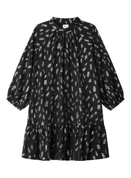 Vestido Pepe Jeans Zizy preto para menina