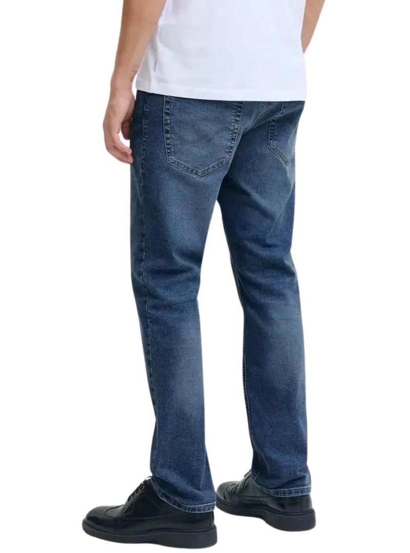 Calça jeans Jack and Jones Tim azul para homem