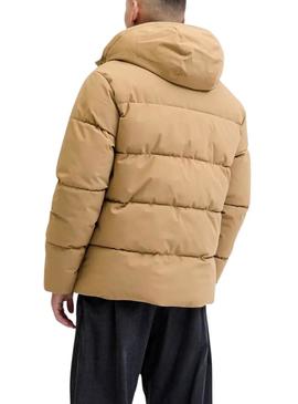 Jaqueta Jack and Jones Global amarela para homem.