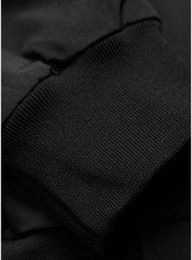 Casaco Carhartt Sail com capuz preto para homens.