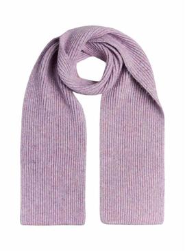 Cachecol Pieces Milla malva para mulher