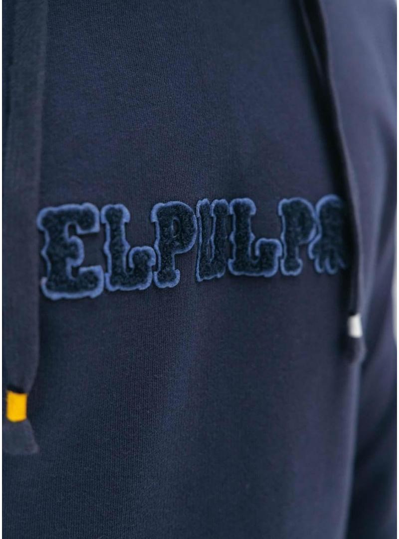 Moletom com capuz El Pulpo Efeito marinho lavado para homem.