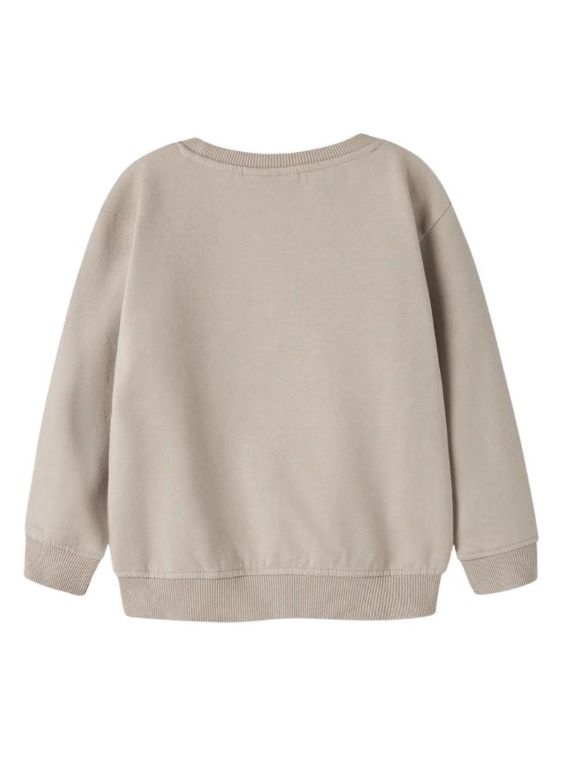 Moletom Name It Riguna bege para menino.