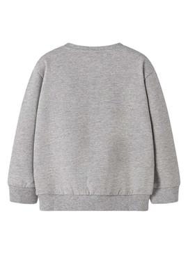 Moletom Name It Roval cinza para menino