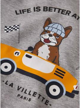 Moletom Name It Roval cinza para menino