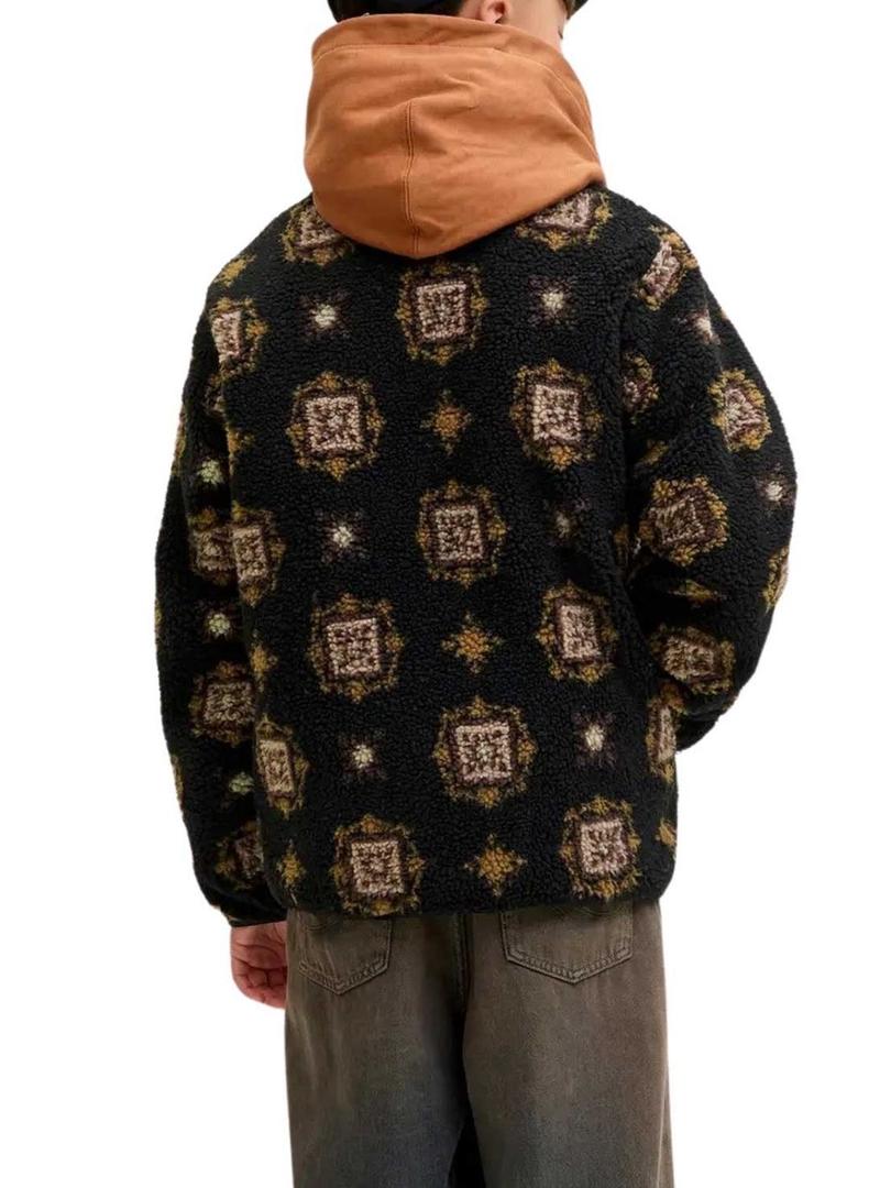 Jaqueta Jack and Jones Norrebro preta para crianças.