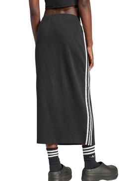 KNITTED SKIRT   BLACK