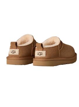 Botas UGG Classic micro camel para menina e menino.