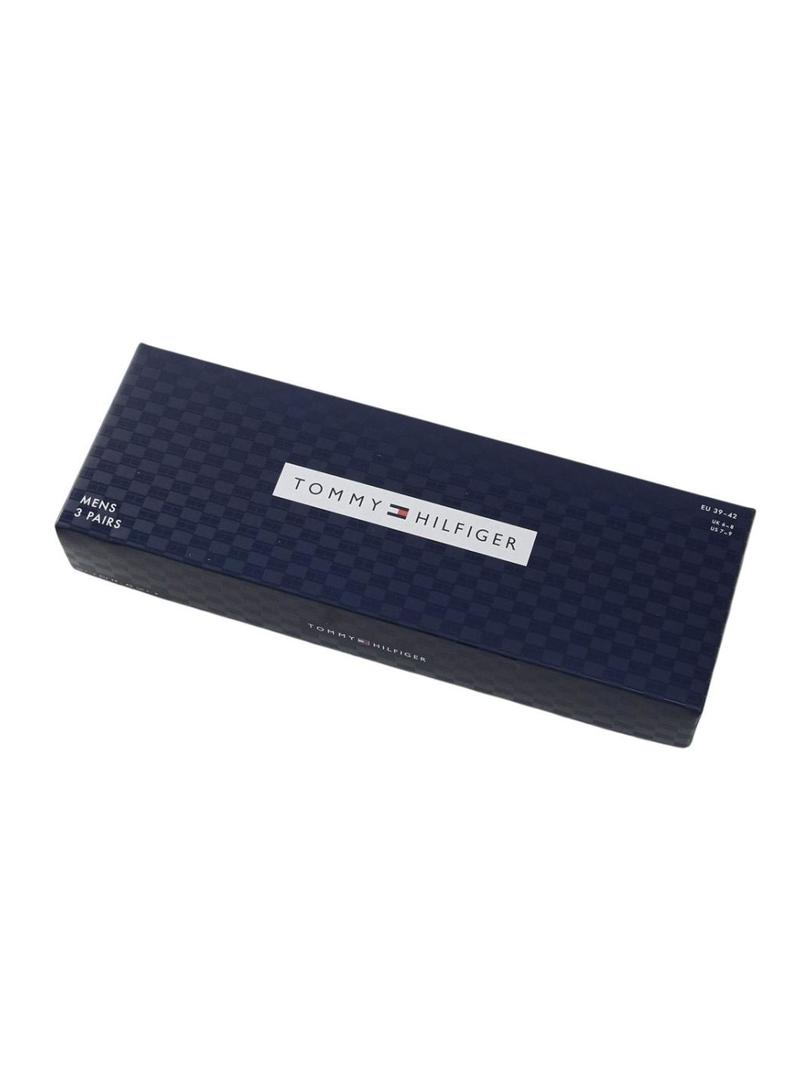 Pack 3 pares de meias Tommy Hilfiger Giftbox azul marinho para homem