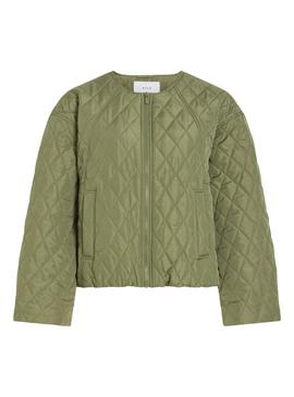 Jaqueta acolchoada Vitate verde para mulher