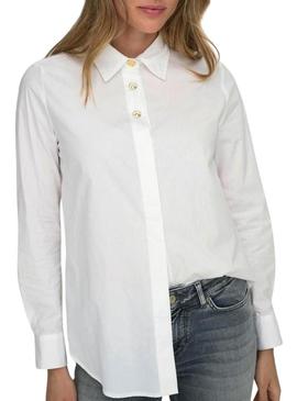 Camisa Only Sable branco para mulher