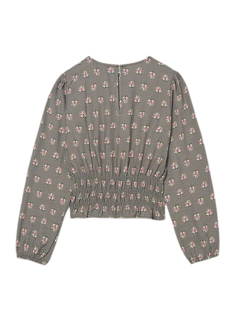 Blusa Mayoral cinza para menina