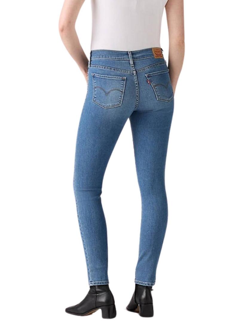 Calça jeans Levis 311 Shaping índigo para mulher
