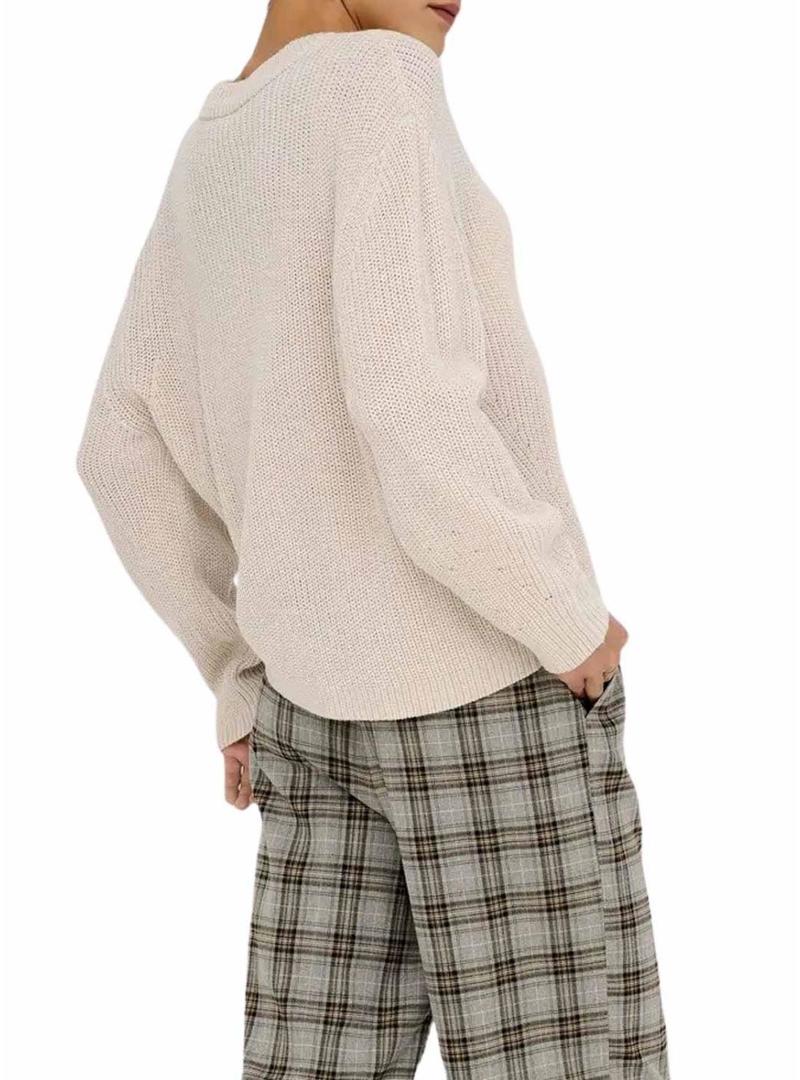 Camiseta Milouz bege Jersey Only para mulheres