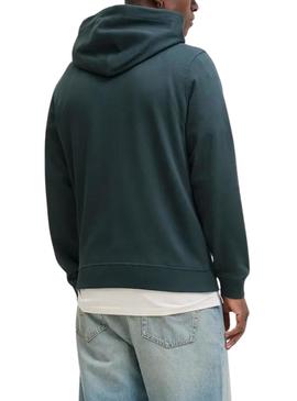 Moletom Jack and Jones Norrebro Hood verde para homem