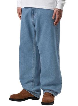 Calça jeans Carhartt Landon denim claro para homem.