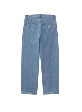 Calça jeans Carhartt Landon denim claro para homem.