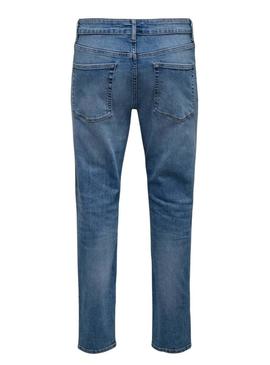 Calça jeans Only and Sons Weft para homem.