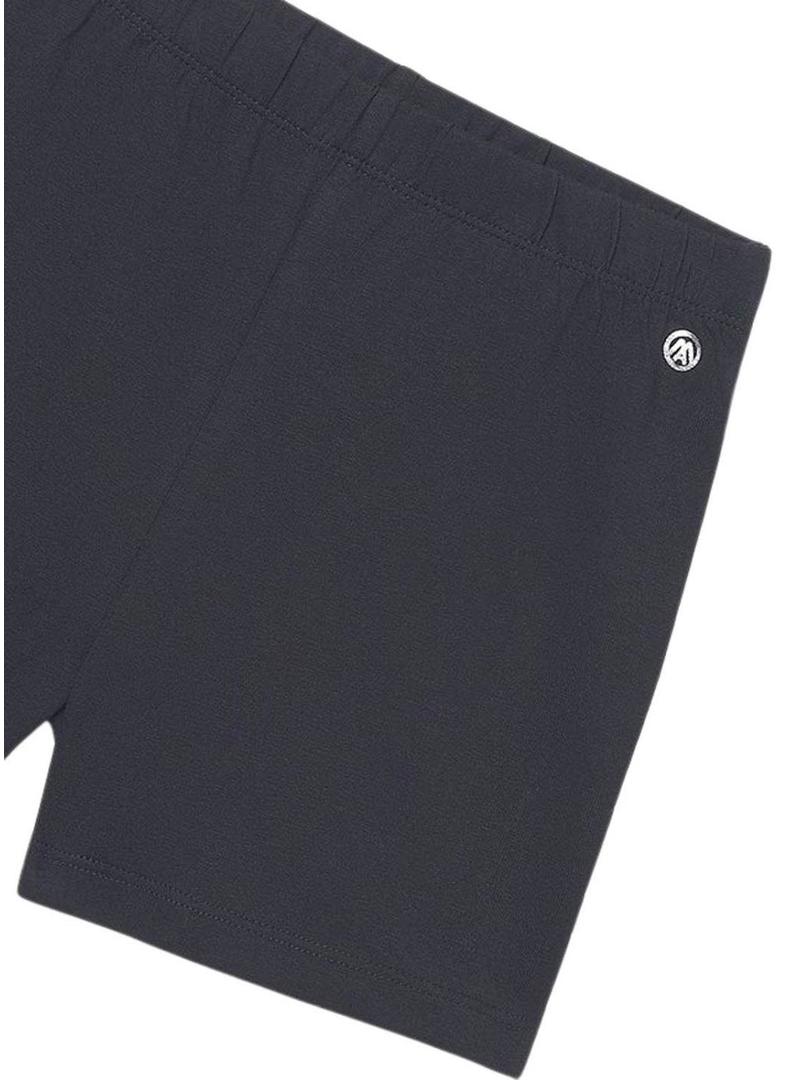 Calça curta básica azul marinho da Mayoral para menina