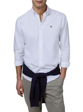 Camisa El Ganso Dyed branca para homem.