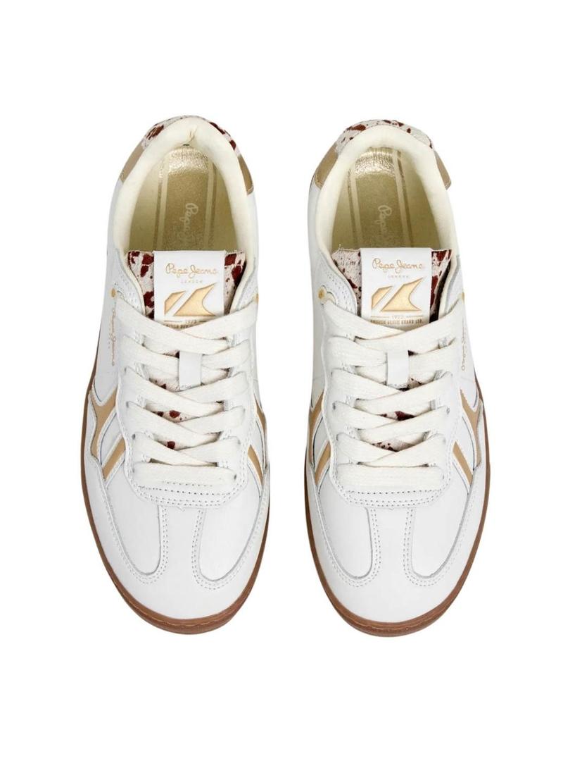 Sapatilhas Pepe Jeans Ball Chic branco para mulher