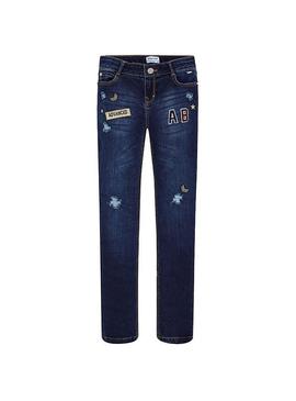 Pantalon Mayoral Texan Fantasia Azul Marinho