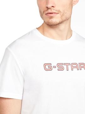 T-Shirt G-Star Geston Branco