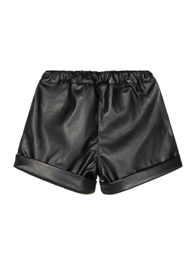 Short Name It Omilas Preto para Menina