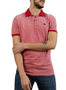 Polo Klout Vermelho para Homem