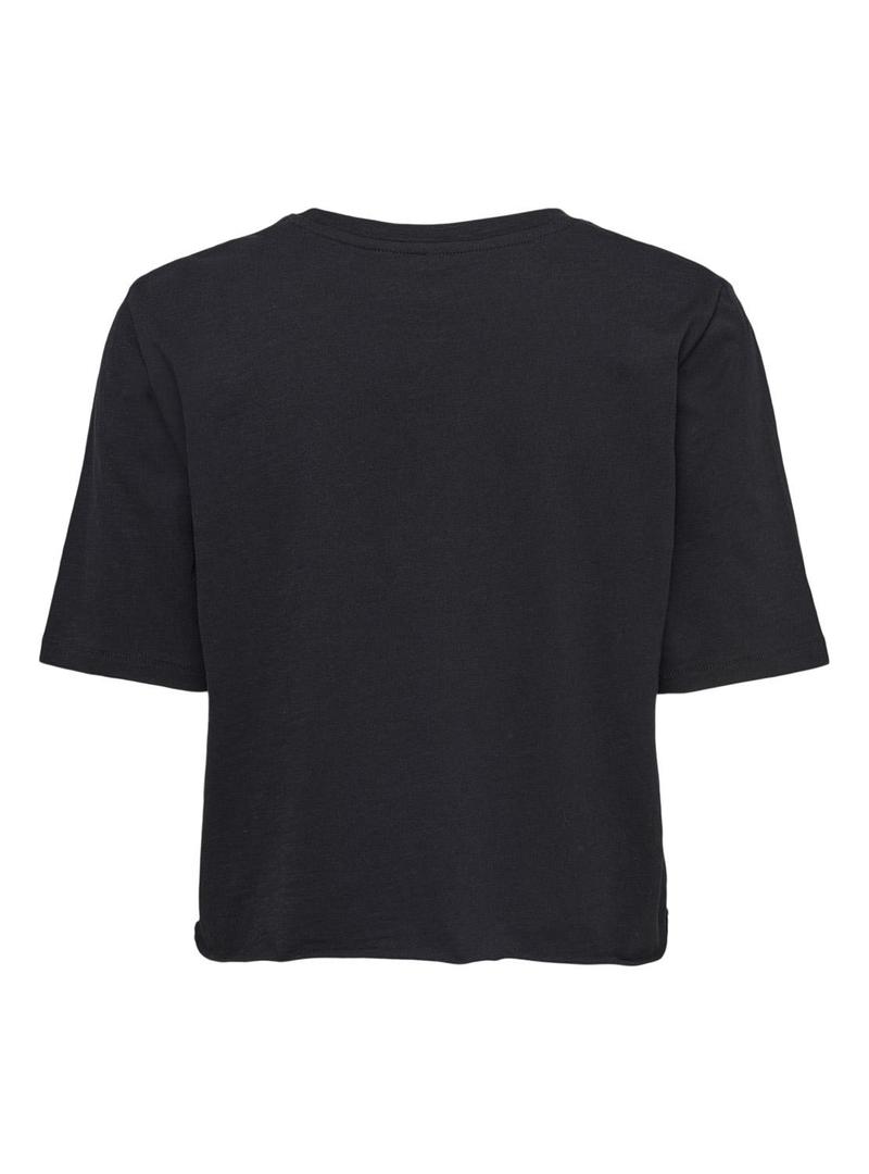 T-Shirt Only Frida Kahlo Life Preto para Mulher