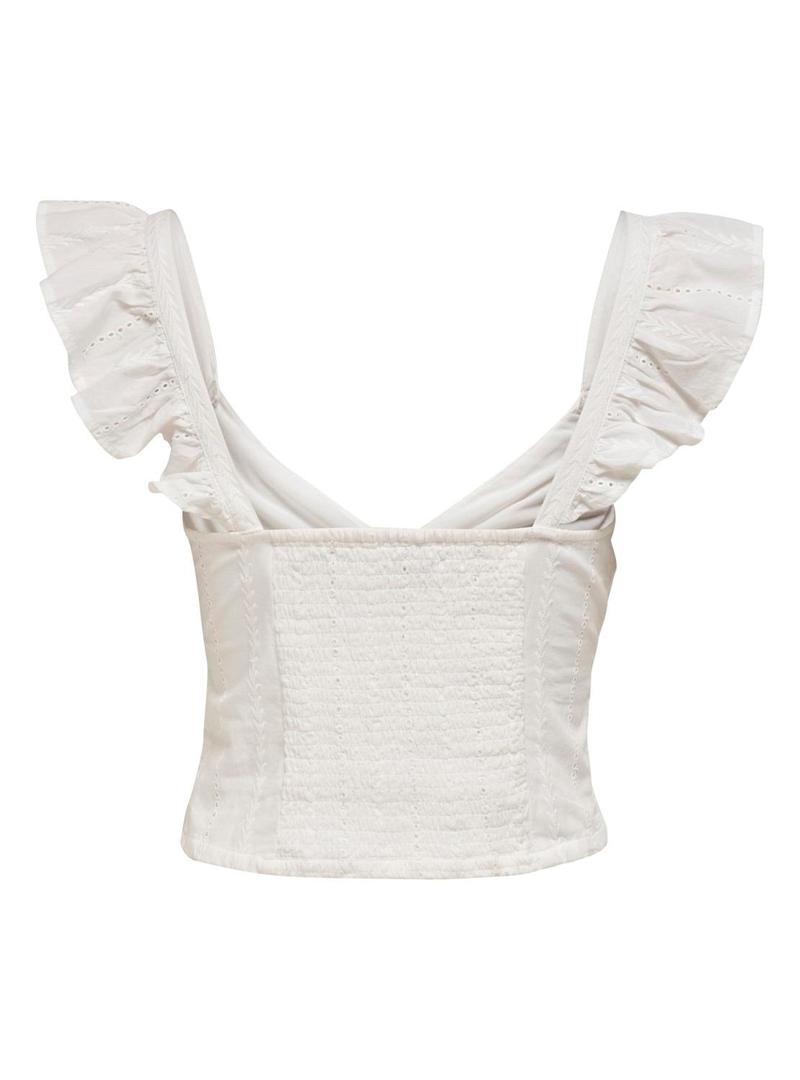 Top Only Maria Strap Branco para Mulher